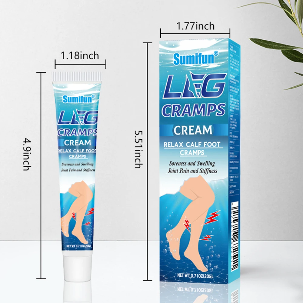 Leg Cramp Relief Cream Healthy Natural Materials Stops Leg Foot Cramps In About One Minute images - 6