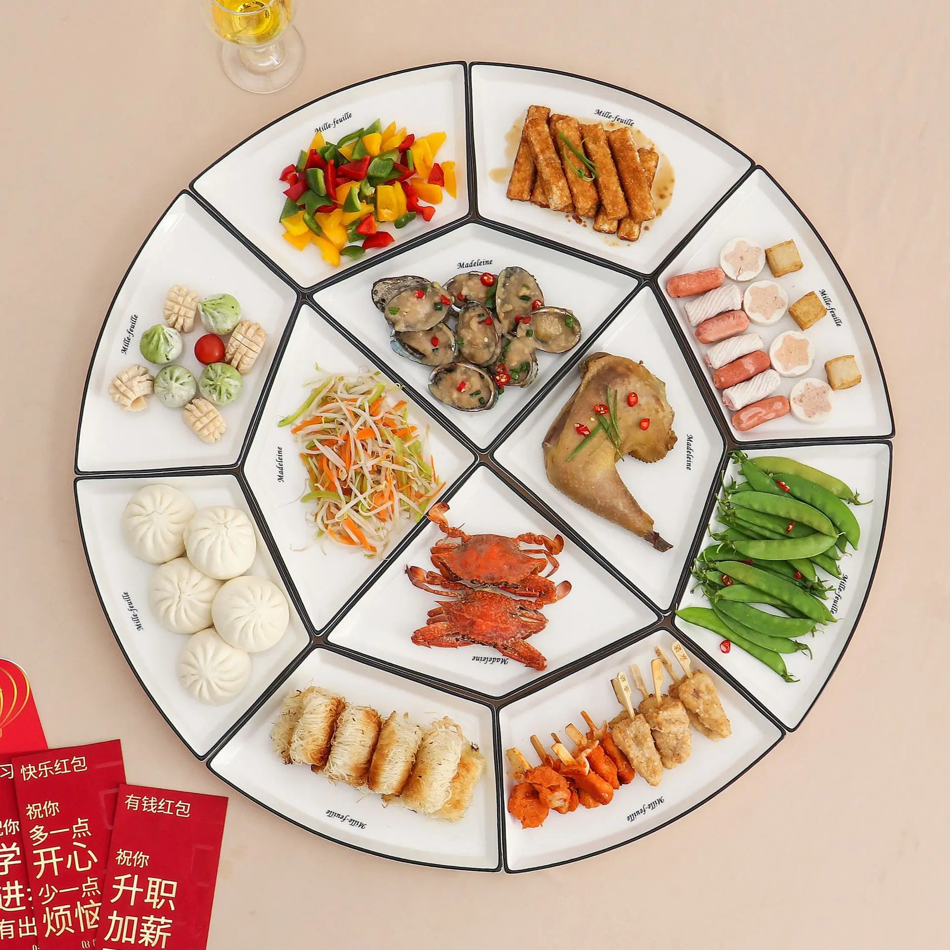 

BD131 porcelain dinner sets cutlery bone china dinner set dinnerware