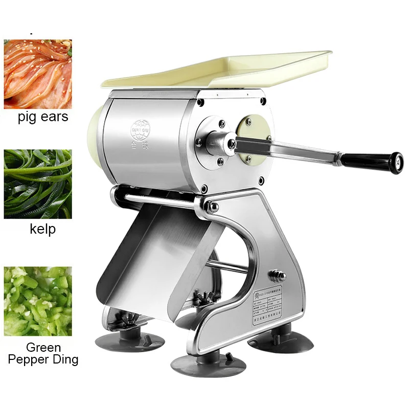 

Free Shipping By DHL Manual Meat Slicer Commercial Vegetables Cutting Machine Meat Cutter Machine Fresh Meat Shredder