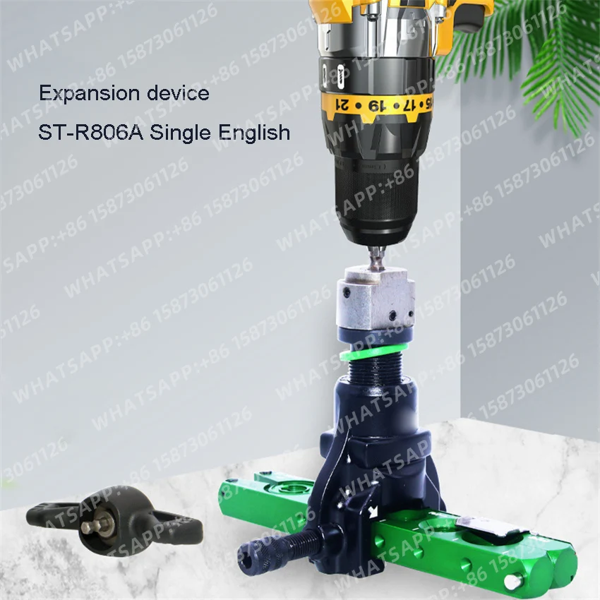 Фото ST-R806A Расширитель 1/4, 3/8, 1/2, 5/8, 3/4 Трещотка Ручной электрический расширитель двойного назначения Эксцентриковая расширительная трубка из алюминиевого сплава №1