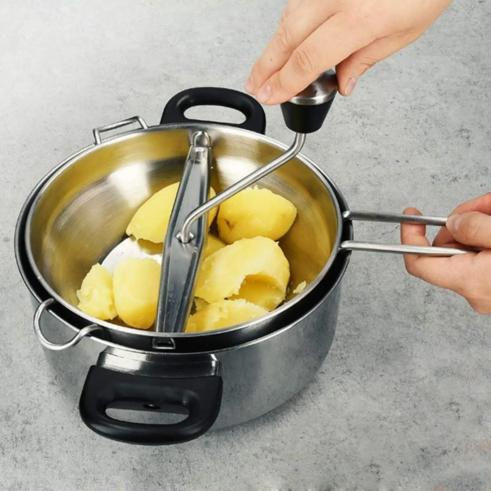 Фото Измельчитель пищевых продуктов с 3 сменными дисками, прочный и долговечный. №4