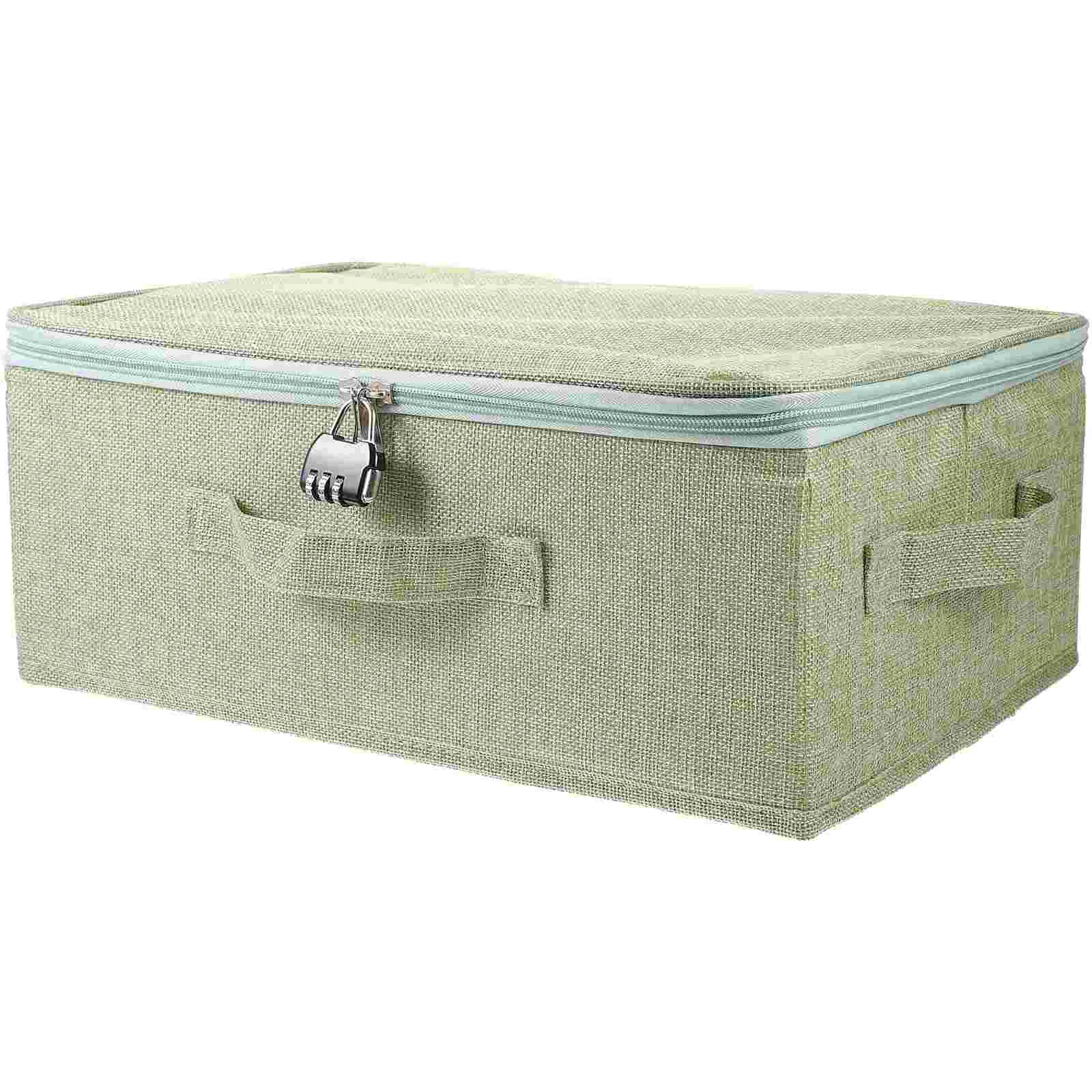 

Clothes Storage Organizer Desktop Container Fabric Bins Containers Organizing Home Closet