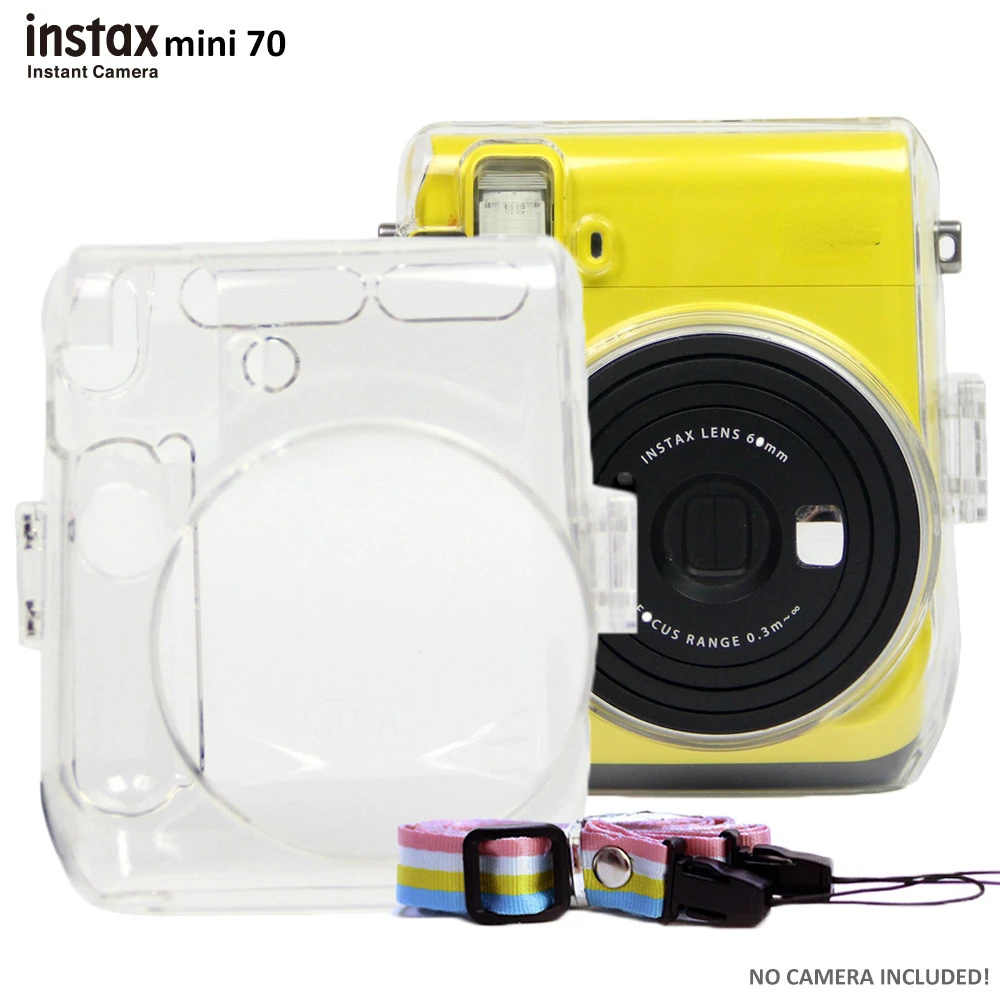 Прозрачная блестящая сумка для камеры Fujifilm Instax Mini 11/9/8/7 +/7s/7c/90 модные