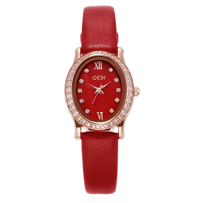 Belt Women's Watch Fashion Refined Rhinestone Watch Small Dial Quartz Waterproof Women's Watch