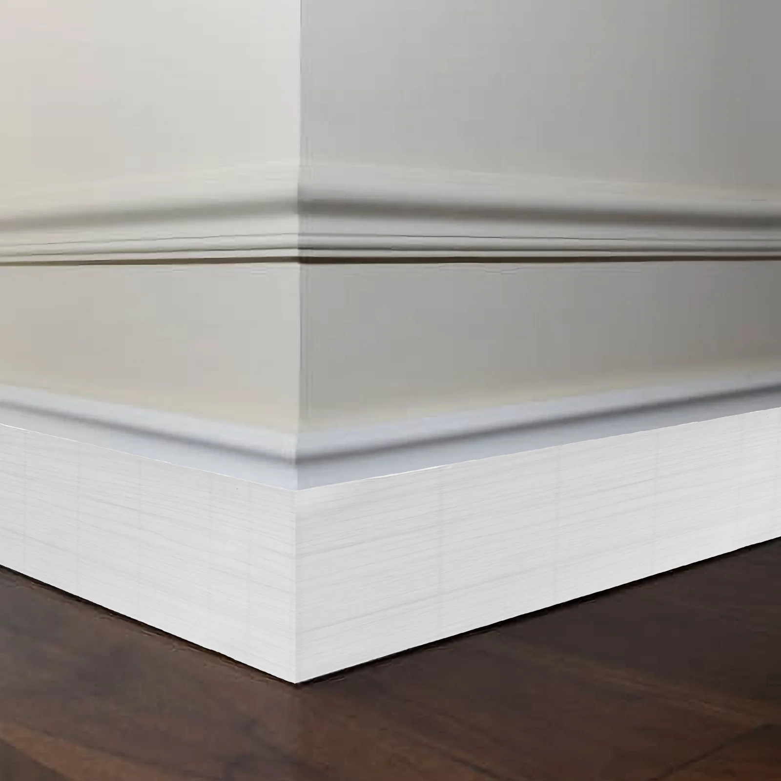 

Trim Skirting Wall Board Flexible Molding Adhesive Baseboard Black Stick Pvc Peel Moulding Decorative Corner Self Wallpaper