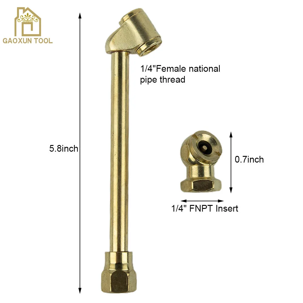 Насадка насоса GAOXUN с внутренней резьбой автомобильные аксессуары портативный