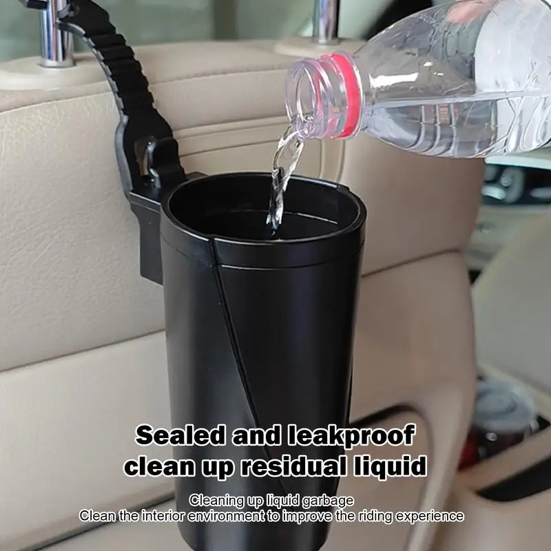 Автомобильный мусорный бак подвесной автомобильный универсальный контейнер для