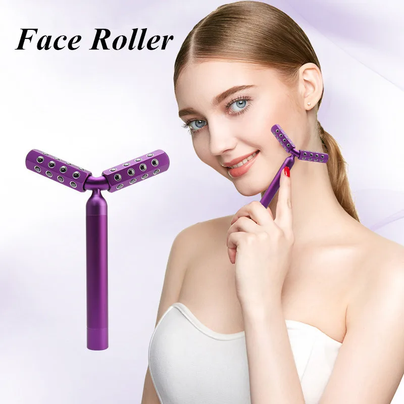 

Электрический роликовый массажный инструмент, 3D вибрация, германиевая зернистая Косметическая балка, оптовая продажа, роликовая балка для ...