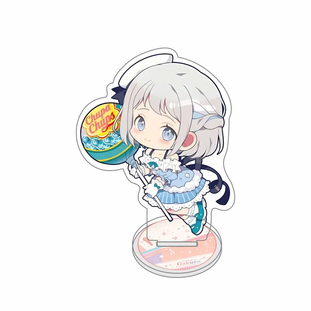 Акриловые подставки для фигурок аниме THE IDOLM@STER Gakuen: Саки Котоне, Темари Хиро, Мао Лия, Сумика Ханами. Модные подарки, брелоки. (art.: 3920db7799cf1) - 3920db7799cf1