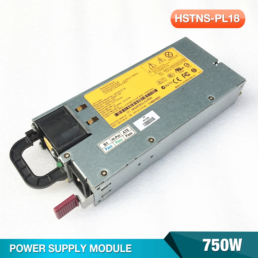 para hp Fonte de Alimentação do Servidor 511778001 Dl385 360 380g6 g7 506821-001 750w Hstns-pl18
