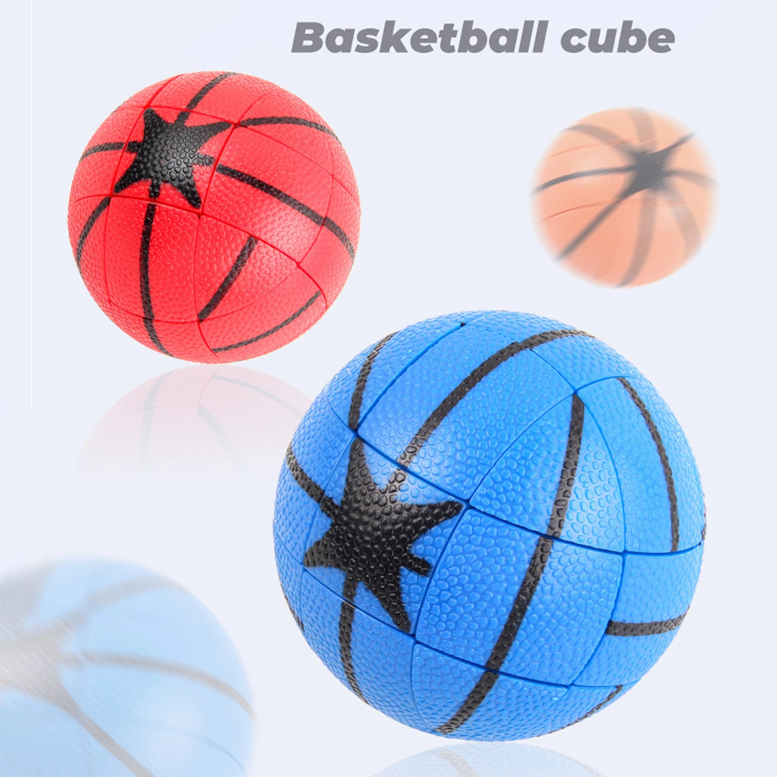 

Hand Ball Toys Mini Basketball Cube Basketball Magic Cube Speed Twisty Puzzle Brain Intelligence Educational Toys For Children