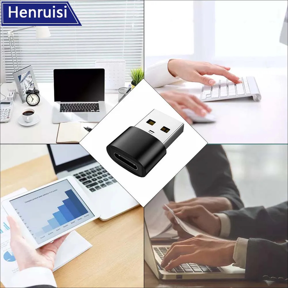 Dual Series OTG USB To Type C Adapter/Type C To USB Connector Charging Data Sync Type-C Converter Portble Mini USB Splitter