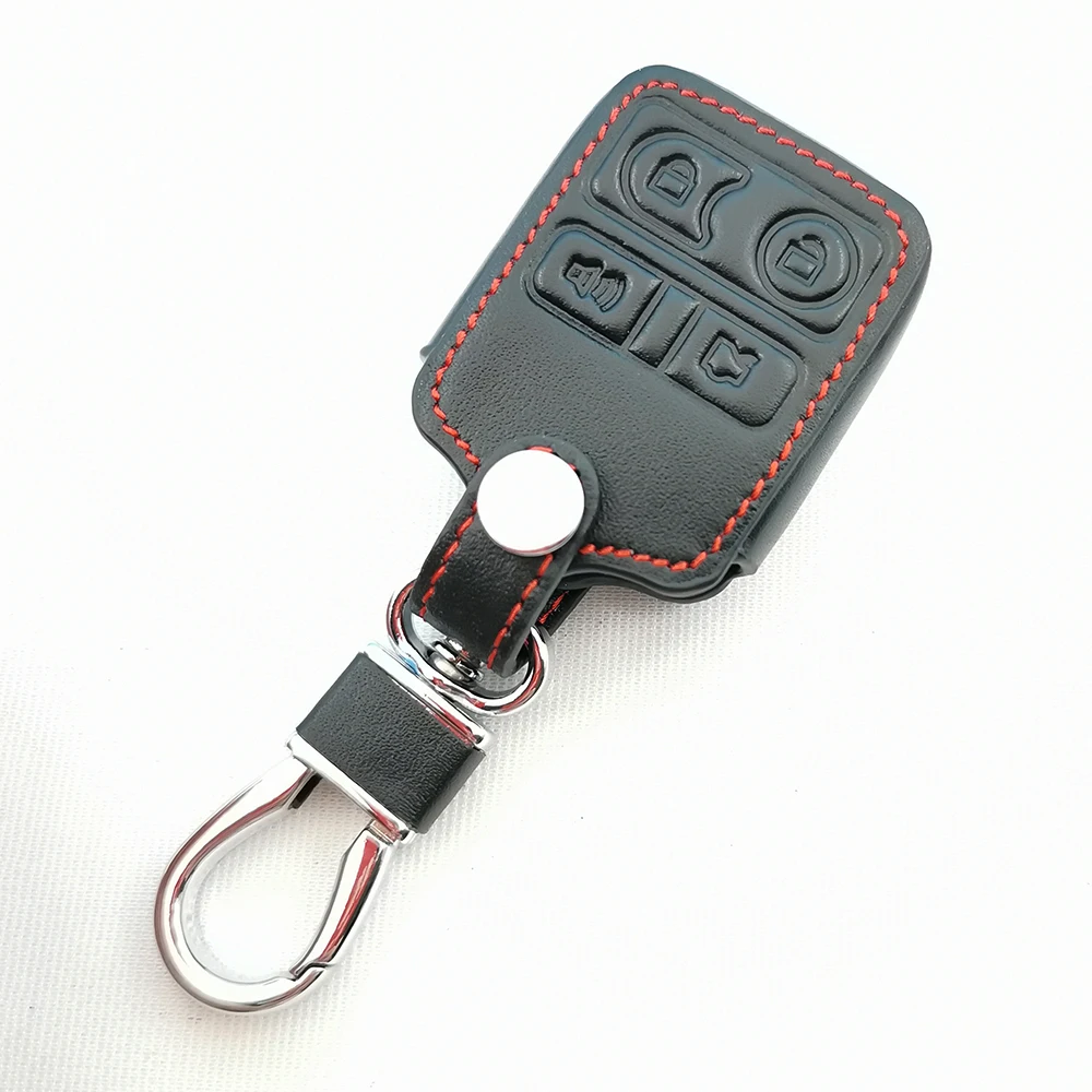 

Praise Leather Key Case Cover For Ford Escape Explorer Freestar Ranger F150 F250 F350 F450 for Mazda B2300 B2500 B3000 B4000