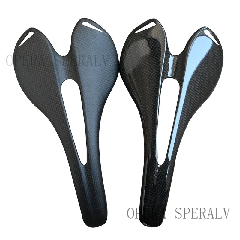 

2023 New 115g Arrival Men Road Bicycles Carbon Fibre Front Seat Mat Bicycle Saddle Seat For Bikes Cycling Saddle Bike Parts