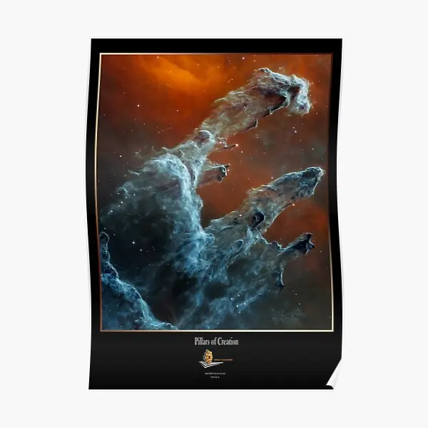 Постер колонны творения забавная комната с принтом художественная роспись