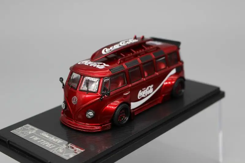 

Liberty64 1:64 T1 Van RedCola Diecast Model Car