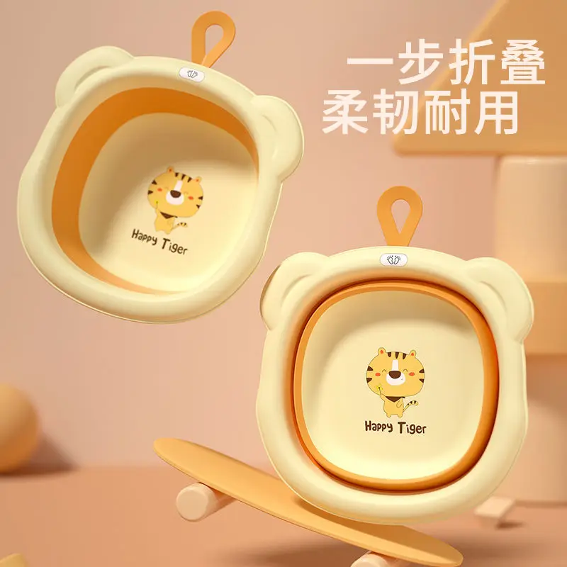 

Baby Household Foldable Basin Silicone Wash Basin Children Bathroom Suppliesfoldable Wash Basin Collapsible Wash Basin