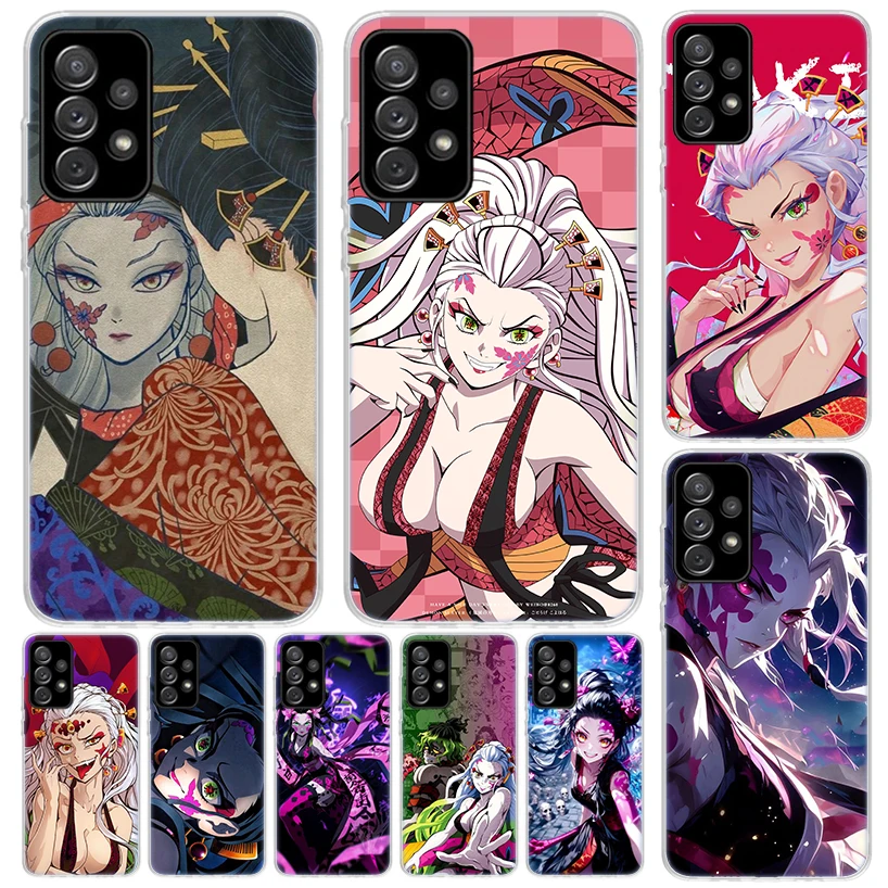 Чехол для телефона Daki Demon Slayers Samsung Galaxy A15 A14 A54 A16 A13 A53 A12 A52S A55 A22 A23 A24 A32 A33 A34 A25 A35 A05S A04S
