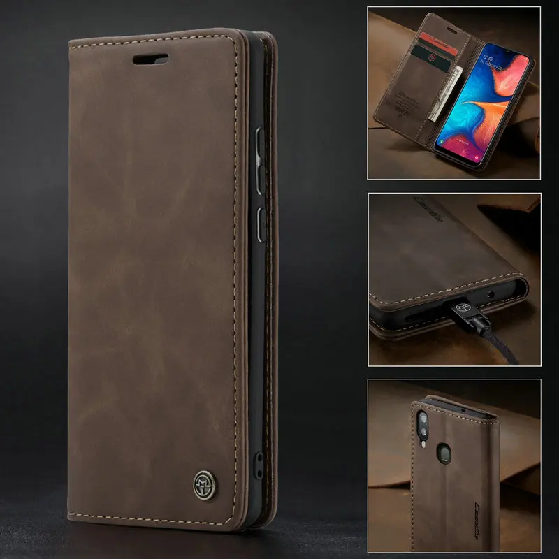 

Чехол CaseMe для Samsung Galaxy A30 A20, кожаный чехол-книжка с магнитной застежкой, чехол-книжка для телефона, складной чехол для Samsung A20A30