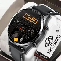 2022 new smartwatch men amoled 360360 screen always display the time bluetooth call smart watch waterproof for xiaomi realme