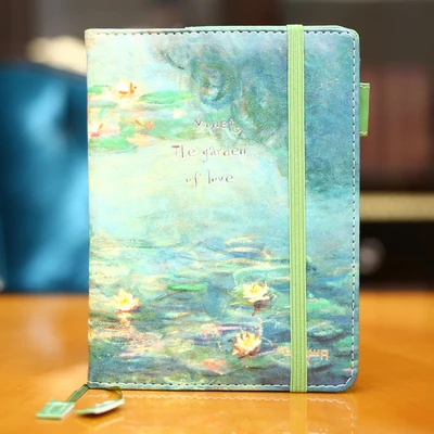 Creative A6 Grid Paper Lined Dotted Diary notebook Blank pages planners journal Stationery Oil painting notepad School gifts