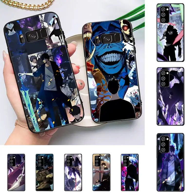 

Solo Leveling Comics Anime Z Flip 4 Phone Case for Samsung Note 5 7 8 9 10 20 pro plus lite ultra A21 12 72