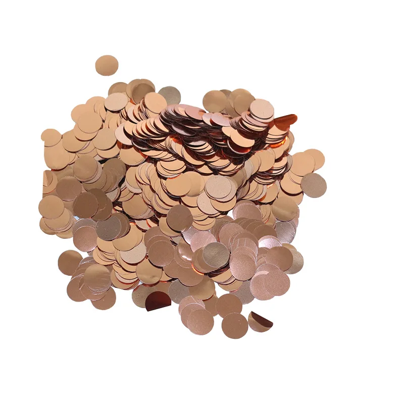 

Круглые конфетти JIMMYTU 1,5 см золотые, зеленые, красные, розовые