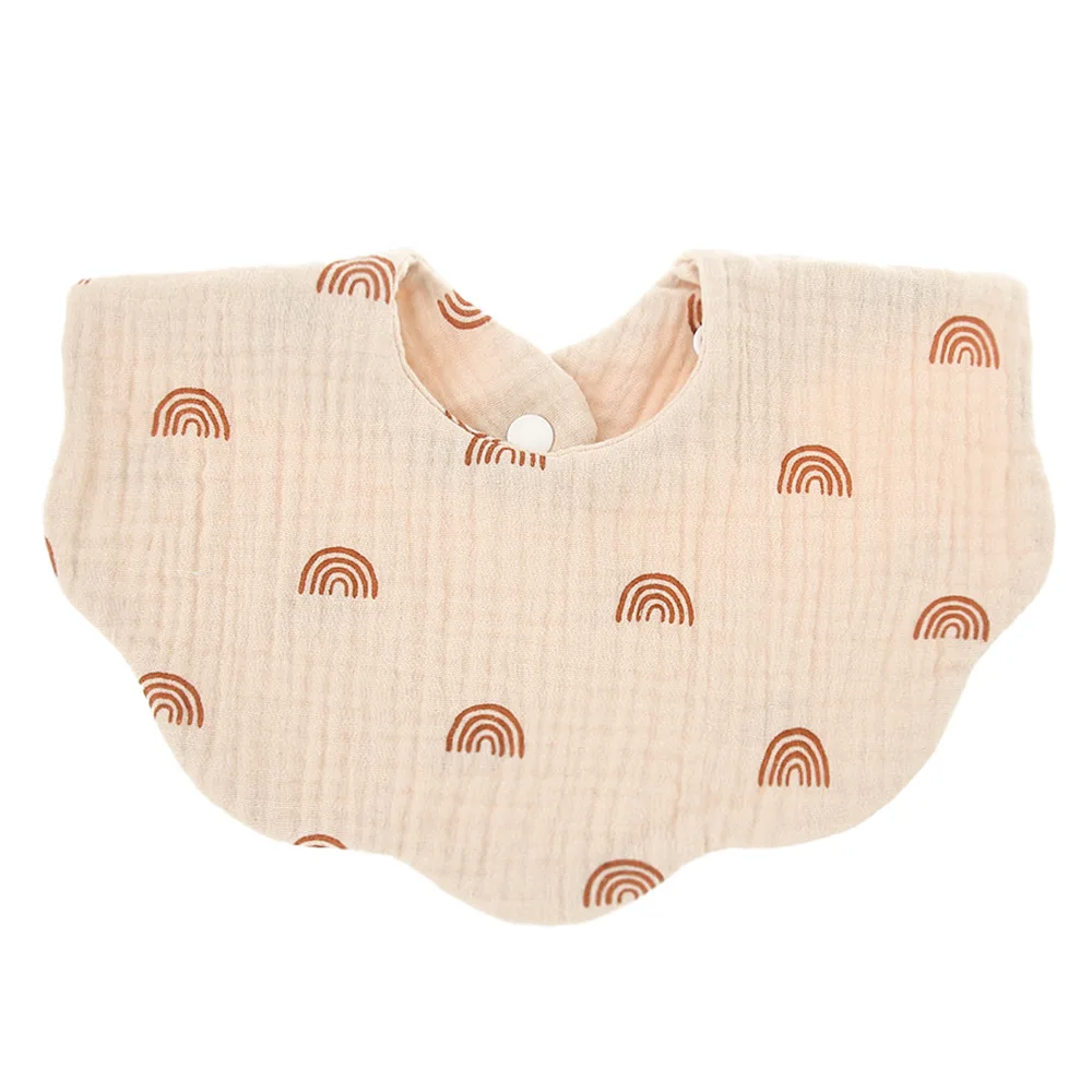 Baby Feeding Bibs 360 Degree Cotton Flower Saliva Towel Newborn Toddler Soft Burp Cloth for Kid Bib |