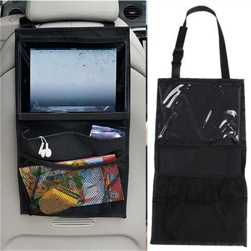 

Органайзер на спинку сиденья автомобиля, дорожная сумка с несколькими карманами для хранения, подвесная сумка для детского автокресла, Ipad, аксессуары для интерьера автомобиля