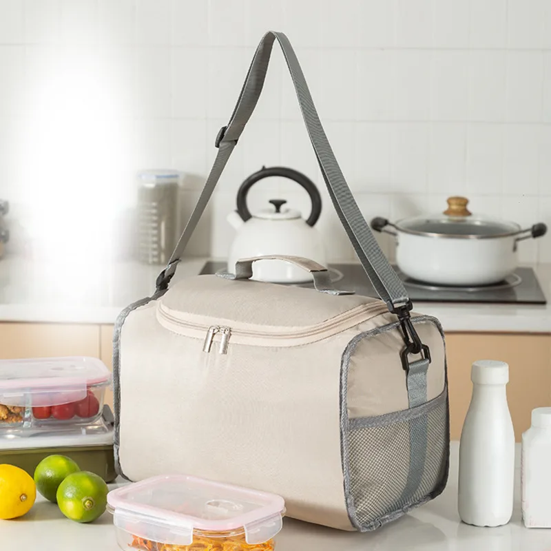 

Large Capacity Camping Thermal Cooler Bag Waterproof Insulated Outdoor Portable Lunch Bags Picnic Food Bag with Shoulder Strap