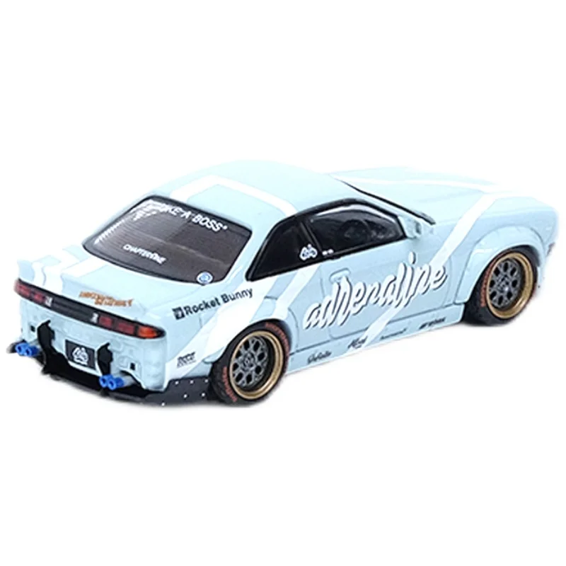 Предпродажа в апреле INNO 1/64 NISSAN SILVIA S14 ADRENALINE Rocket Bunny литая модель автомобиля |