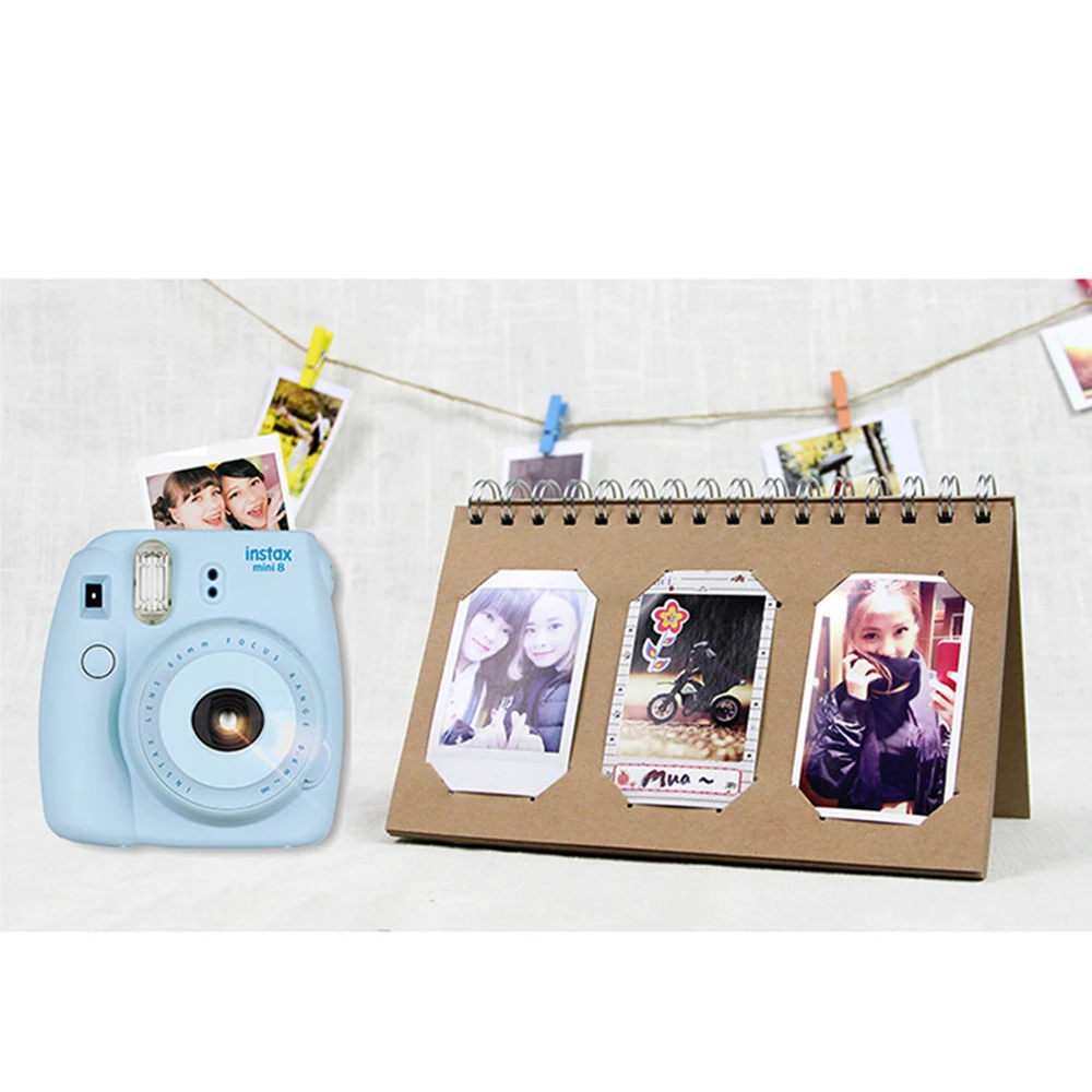 

CAIUL 60 Pockets Photo Album for Fujifilm Instax Mini 11 9 8 7 7+ 90 40 25 50 EVO Instant Camera 3 Inch Film