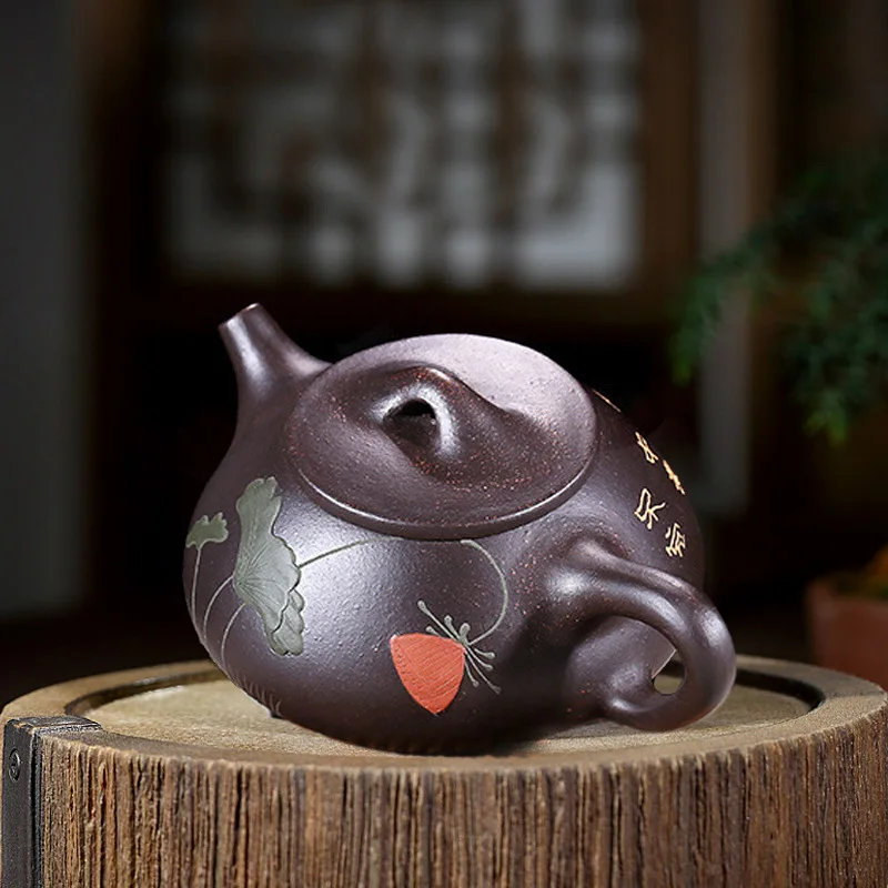 

Чайник WSHYUFEI из черной глины Zhu 220 мл