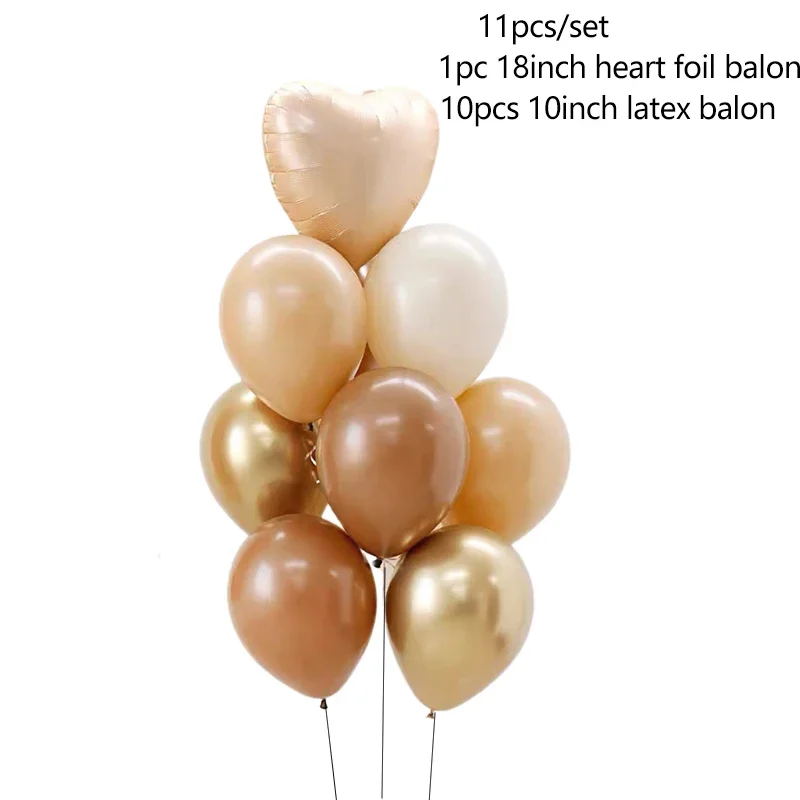 

Кремовые шары с цифрами OLOEY 1-6