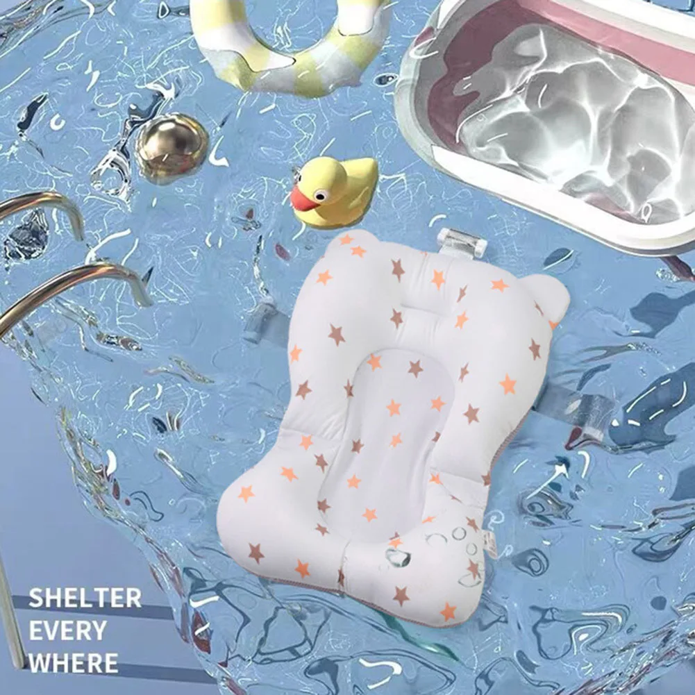 

Поддерживающий коврик для детского сиденья для ванны, нескользящая Мягкая комфортная подушка для тела, складная детская подушка для ванны и стул, подушка для ванны для новорожденных