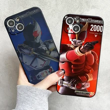Kamen Rider Phone Case For Funda iPhone 11 12 13 Pro Max Mini X XR XS SE 2020 6 7 8 Plus Back Etui Carcasa Celular