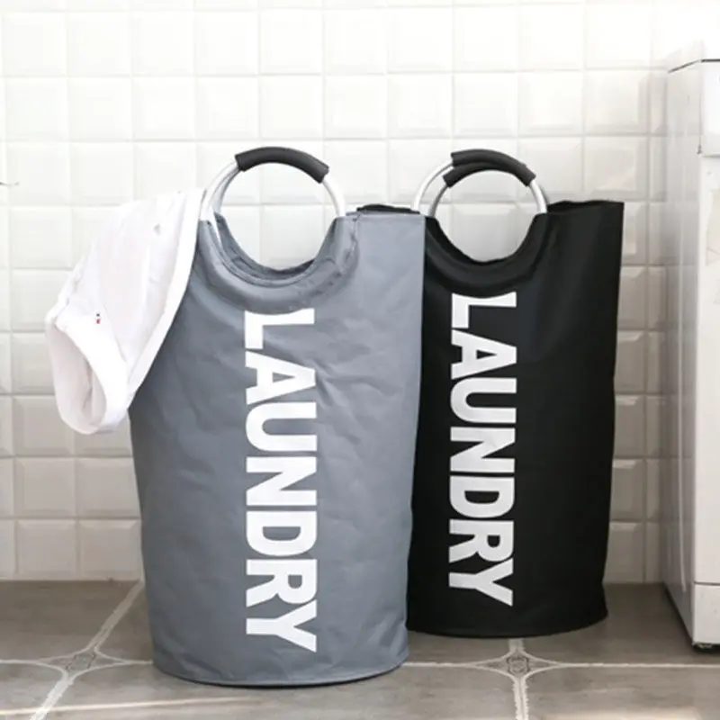 

Folding Storage Basket Portable Waterproof Clothes Laundry Basket Clothes Portable Clothing Storage Bag Picnic Basket home