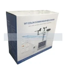 Беспроводная метеорологическая станция подключение к Wi-Fi зарядка от солнечной