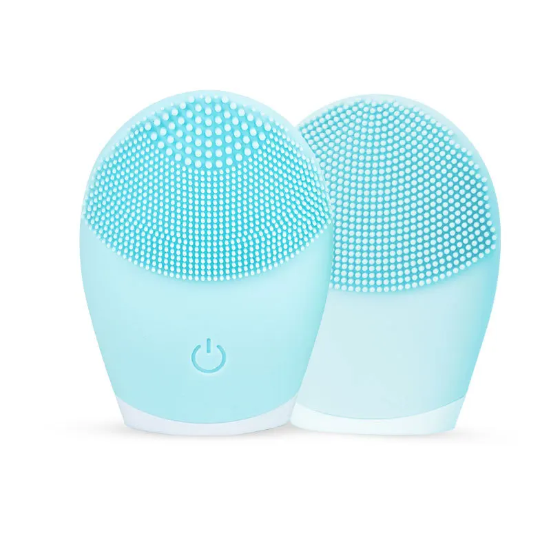 Силиконовая щетка для чистки лица электрическое устройство массажер очиститель