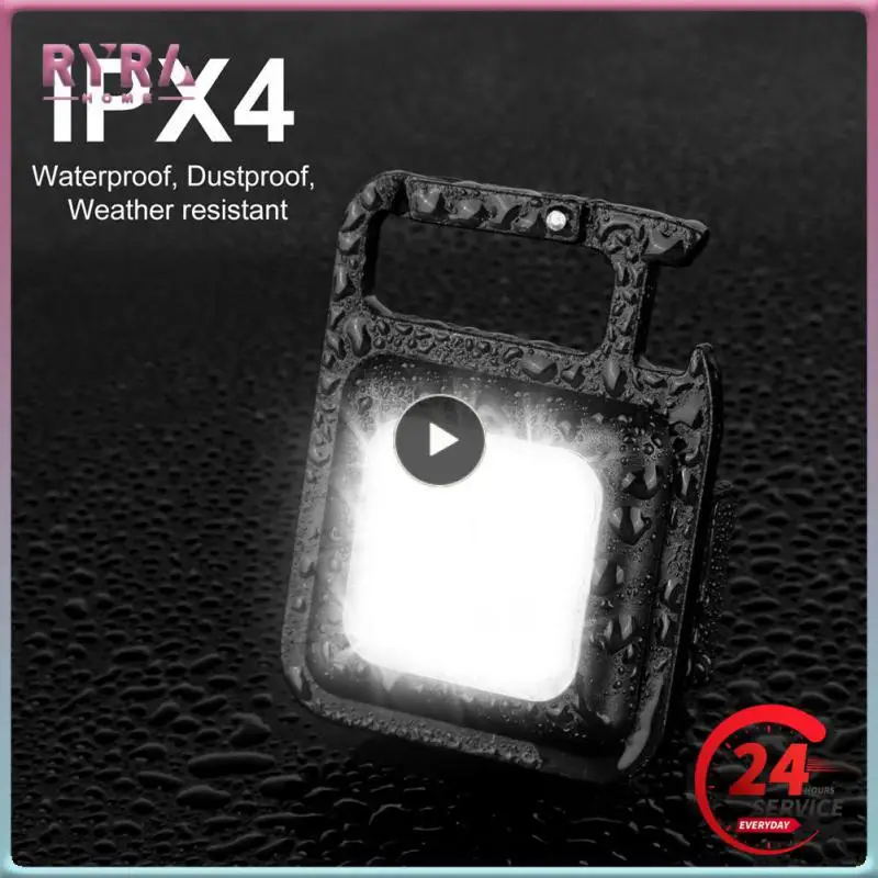 

Светодиодный мини-фонарик, рабочий, 500 лм, перезаряжаемый, бликовый, COB, брелок, портативный фонарик, мАч, уличный, для кемпинга, походов