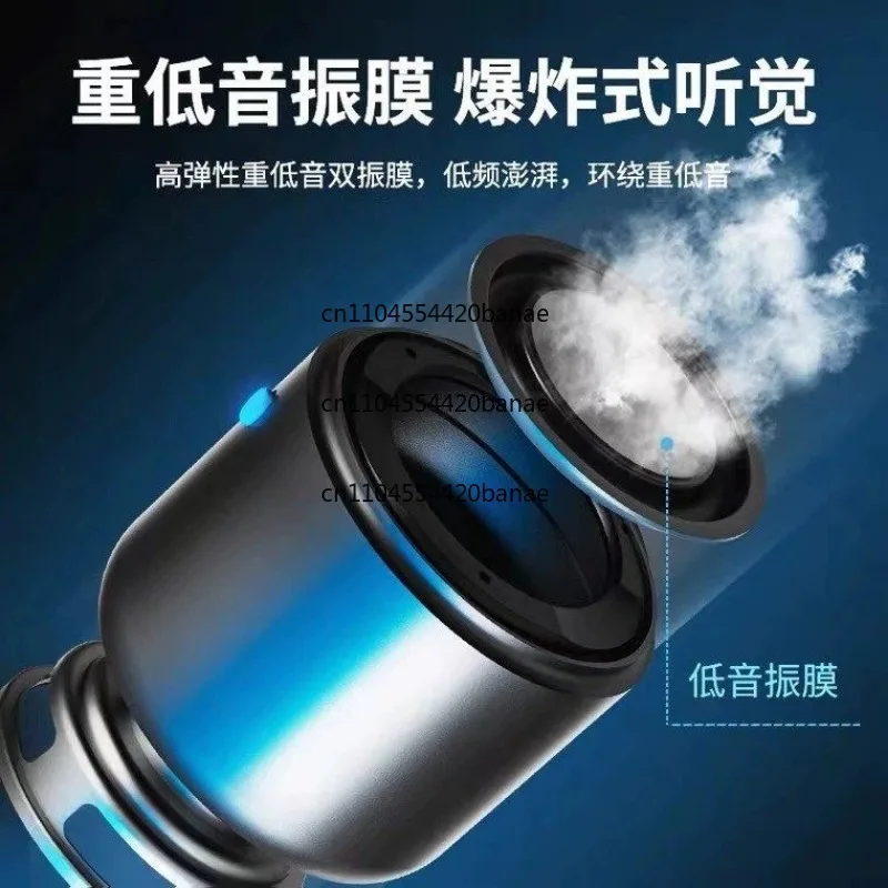 Фото LS-A106Pro Ультраминиатюрная Bluetooth-колонка для улицы и автомобиля, водонепроницаемый умный сабвуфер/аудиоплеер №3