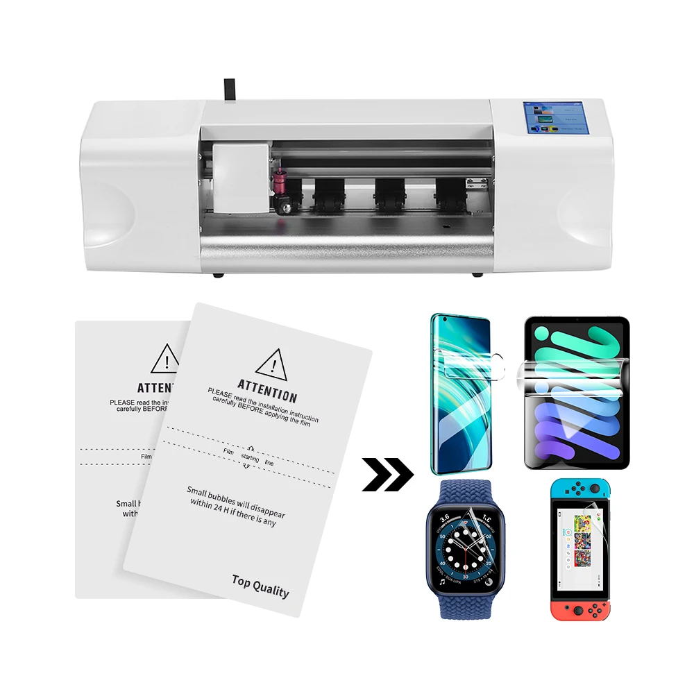 

Factory Price Free times Intelligent Mobile Cell Phone Hydrogel Film Screen Protector Cutting Machine