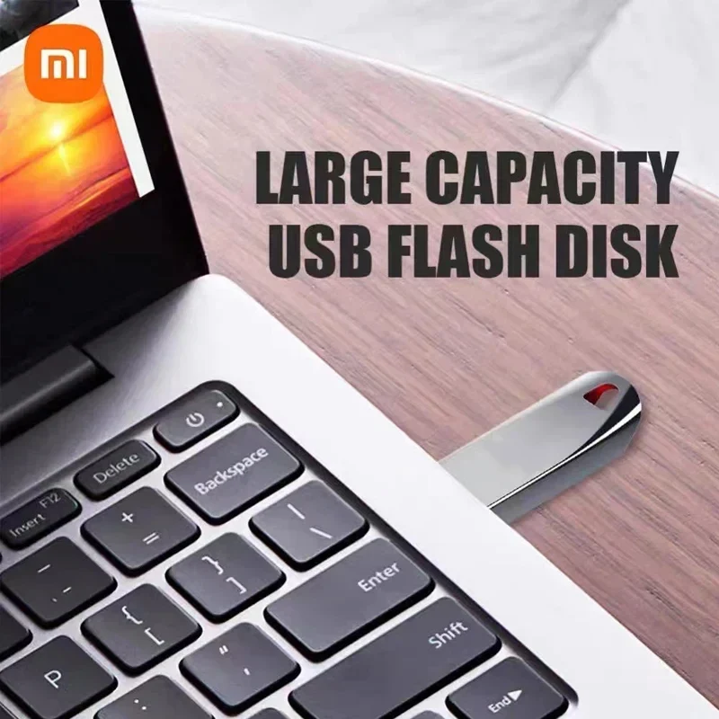 Фото Xiaomi 2 ТБ флэш-накопители 3.0 высокоскоростной флэш-накопитель металлический 1 ТБ 512 ГБ USB-накопитель портативный SSD Memoria флэш-диск адаптер TYPE-C №2