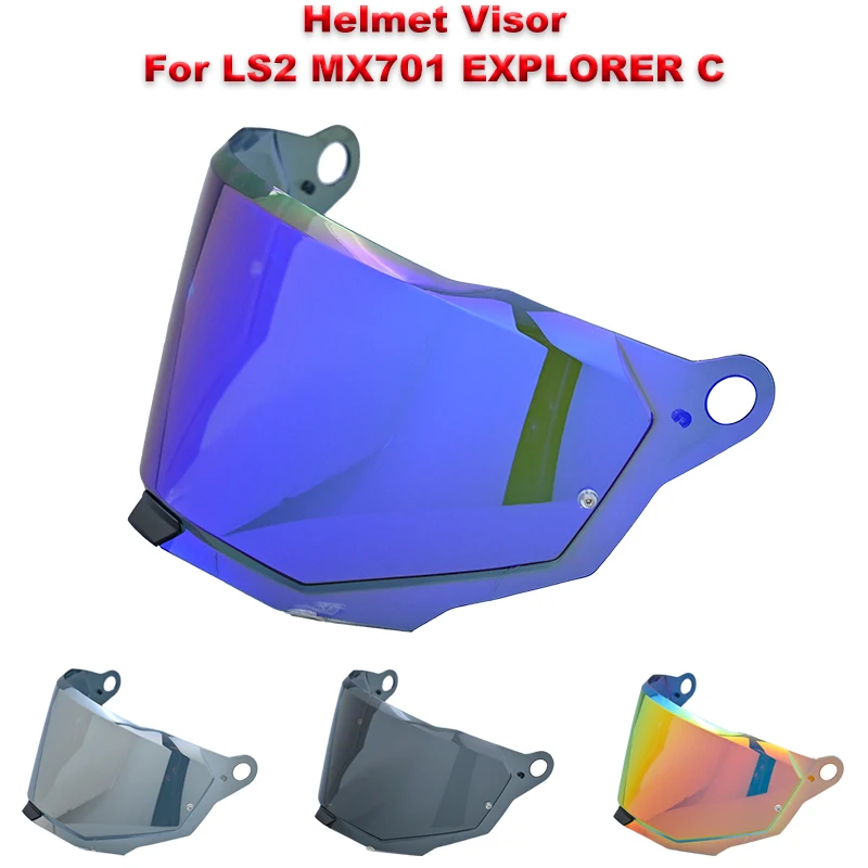 Фото Козырек для LS2 MX701 EXPLORER C, съемный раллийный внедорожный козырек для мотокросса, сменные козырьки, дополнительная защитная линза №1