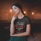 Женская футболка с коротким рукавом и принтом Go To Lux