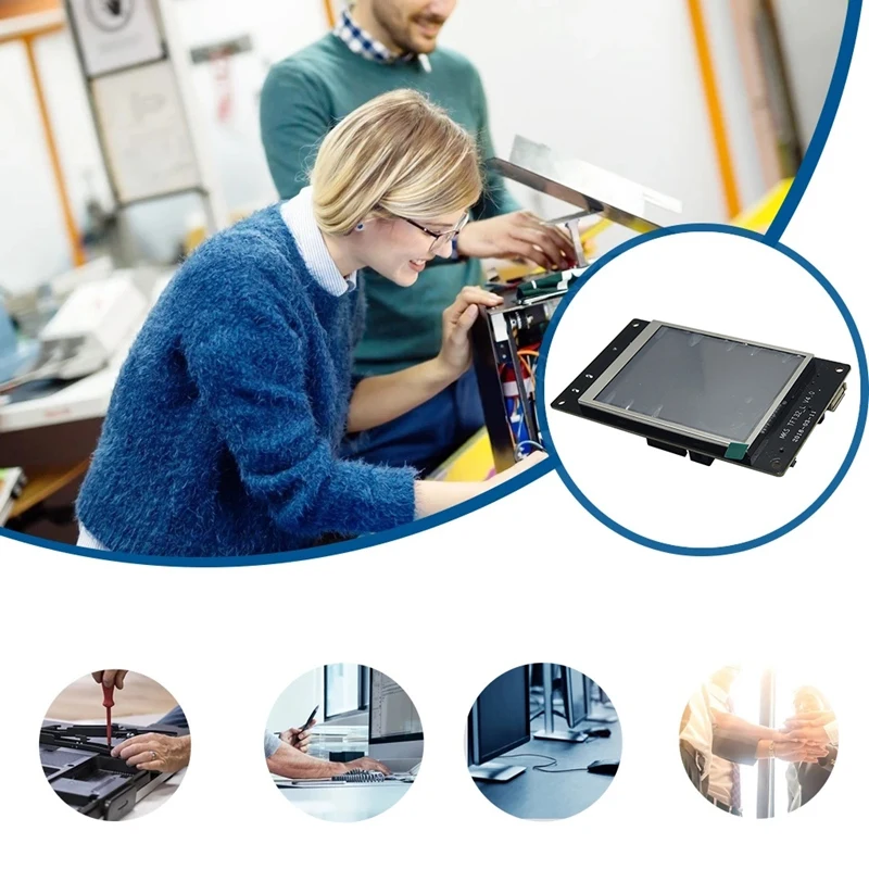 3D Printer MKS TFT32 Display 3.2-Inch Full-Color Touch-Screen U Disk Continuous Interruption of Material Detection |