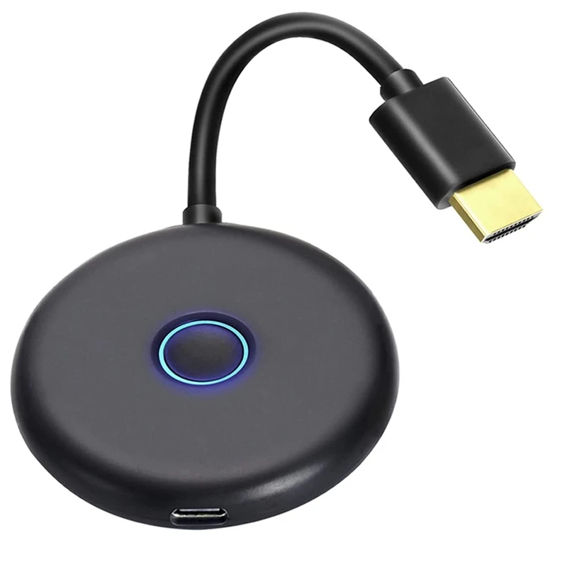 

Wireless HDMI-Compatible Display Adapter, Used for Meeting/Home Theater,2.4GHz and 5GHz Dual Band WiFi,4K@60Hz Display