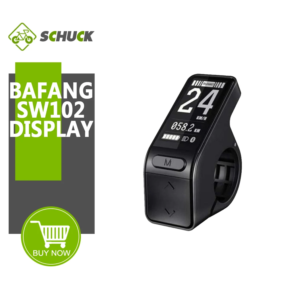 Bafang SW102 LCD Display with 5 Pin Waterproof Plug to Connect BBS01B BBS02B BBSHD Motor Use for Electric Scooter Bicycle Parts