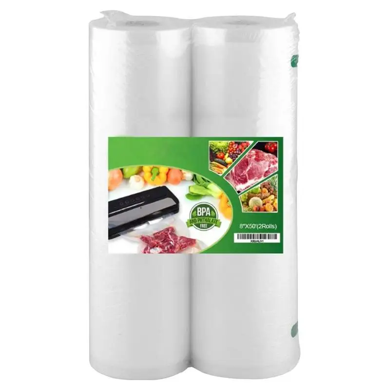 

Сверхмощный пищевой вакуумный пакет, портативный вакуумный упаковщик, прочная вакуумная упаковка, рулоны для хранения свежести продуктов, кухонные аксессуары