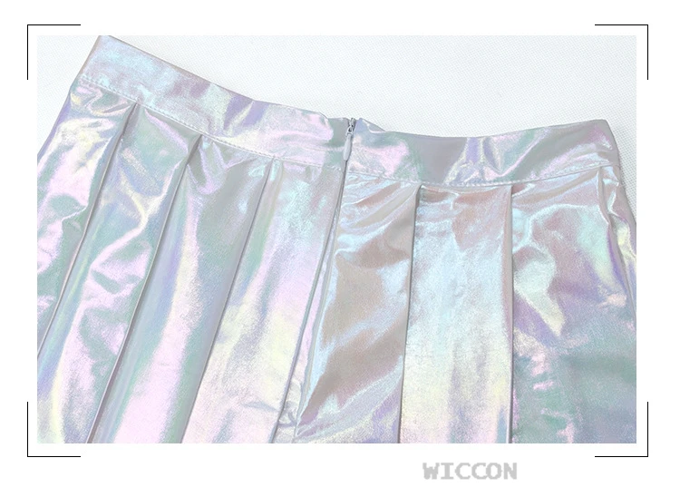 Needy Girl Overdose KAngel Ame Косплей Лазерная юбка Костюм Парик Розовое пальто Стример